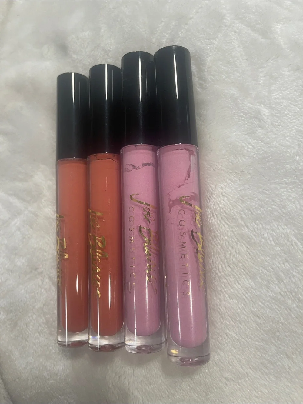 Lip Gloss Quartet — Pink & Coral Shades